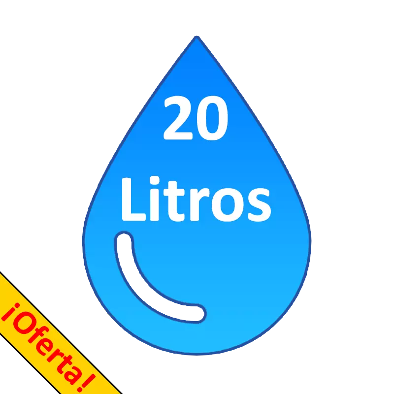 promocion 5 recarga botellon agua purificada 20 veinte litros no incluye bidón
